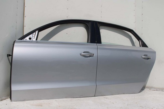 AUDI A8 4H D4 LONG LZ7G DRZWI LEWE PRZÓD + TYŁ STRONA LEWA przednie + tylne 2 sztuki FL 4H4833051D 4H0831051B LIFT Srebrny L5L5
