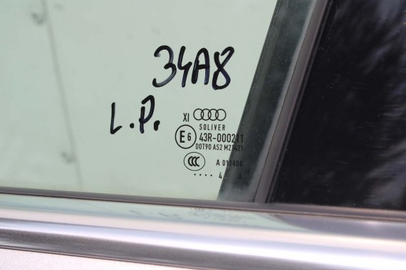 AUDI A8 4H D4 LONG LZ7G DRZWI LEWE PRZÓD + TYŁ STRONA LEWA przednie + tylne 2 sztuki FL 4H4833051D 4H0831051B LIFT Srebrny L5L5