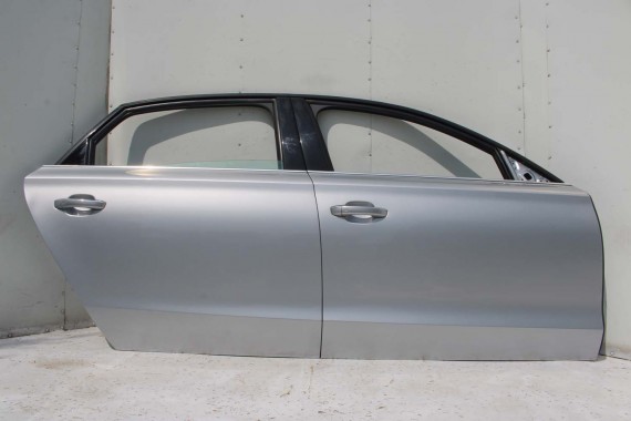AUDI A8 4H D4 LONG LZ7G DRZWI PRAWE PRZÓD + TYŁ STRONA PRAWA przednie + tylne 2 sztuki LIFT 4H4833052D 4H0831052B Srebrny L5L5