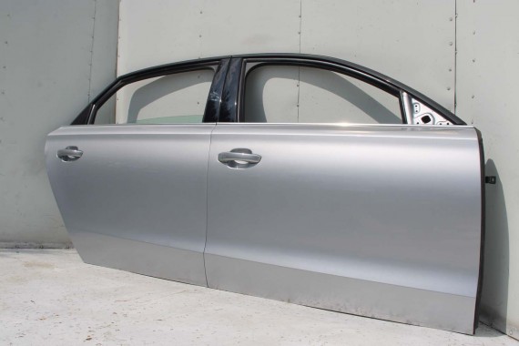 AUDI A8 4H D4 LONG LZ7G DRZWI PRAWE PRZÓD + TYŁ STRONA PRAWA przednie + tylne 2 sztuki LIFT 4H4833052D 4H0831052B Srebrny L5L5