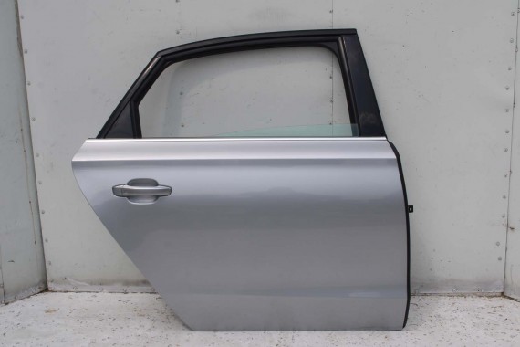 AUDI A8 4H D4 LONG LZ7G DRZWI PRAWE PRZÓD + TYŁ STRONA PRAWA przednie + tylne 2 sztuki LIFT 4H4833052D 4H0831052B Srebrny L5L5