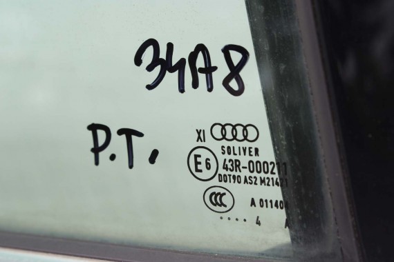 AUDI A8 4H D4 LONG LZ7G DRZWI PRAWE PRZÓD + TYŁ STRONA PRAWA przednie + tylne 2 sztuki LIFT 4H4833052D 4H0831052B Srebrny L5L5