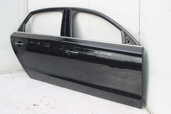 AUDI A8 4H D4 LONG LZ9Y DRZWI PRAWE PRZÓD + TYŁ STRONA PRAWA przednie + tylne 2 sztuki LIFT 4H4833051D 4H0831051B L8L8 Czarny