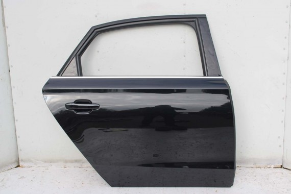 AUDI A8 4H D4 LONG LZ9Y DRZWI PRAWE PRZÓD + TYŁ STRONA PRAWA przednie + tylne 2 sztuki LIFT 4H4833051D 4H0831051B L8L8 Czarny