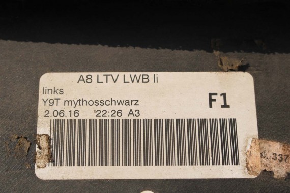 AUDI A8 D4 LISTWA PROGOWA 4H4853855B 4H4853856B 4H4 853 855 B próg 4H LY9T 0E0E 4H4853859B 4H48538860B LONG 4H4853855B 4H4853855
