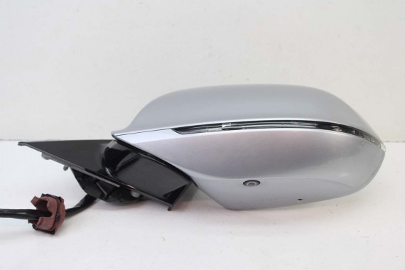 AUDI A8 LUSTERKO DRZWI LEWE 14 +2 pin L5L5 LZ7G srebrny zewnętrzne 16 pinów kabli 4H fotochrom 4H1857409N 4H0857535E 4H1857409M