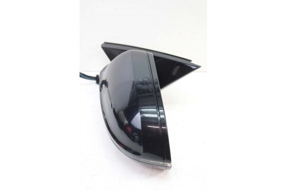 AUDI A8 LUSTERKO DRZWI LEWE 14 +2 pin L8L8 LZ9Y czarny zewnętrzne 16 pinów kabli 4H fotochrom 4H1857409N 4H0857535E 4H1857409M