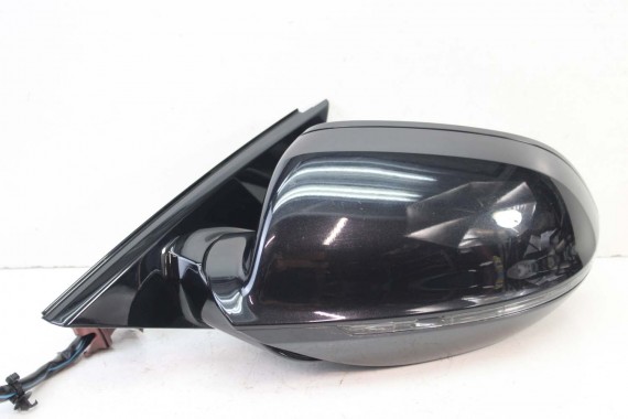 AUDI A8 LUSTERKO DRZWI LEWE 14 +2 pin L8L8 LZ9Y czarny zewnętrzne 16 pinów kabli 4H fotochrom 4H1857409N 4H0857535E 4H1857409M