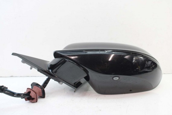 AUDI A8 LUSTERKO DRZWI LEWE 14 +2 pin L8L8 LZ9Y czarny zewnętrzne 16 pinów kabli 4H fotochrom 4H1857409N 4H0857535E 4H1857409M