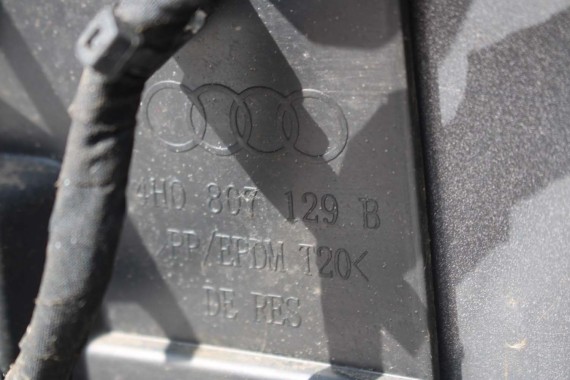 AUDI A8 4H LIFT PRZÓD Matrix maska błotniki zderzak pas przedni lampy wzmocnienie błotnik lampa LZ7G srebrny D4 4H0941035 L5L5