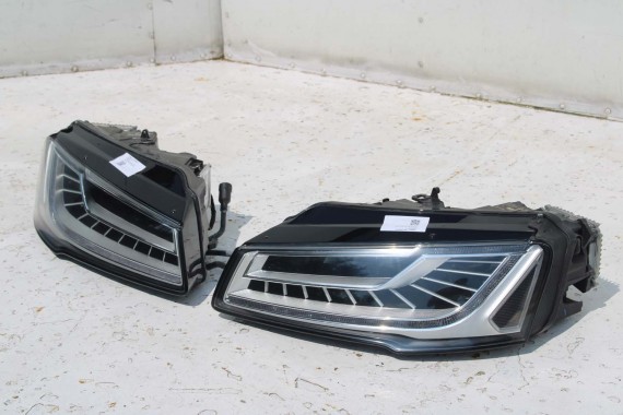 AUDI A8 4H LIFT PRZÓD Matrix maska błotniki zderzak pas przedni lampy wzmocnienie błotnik lampa LZ7G srebrny D4 4H0941035 L5L5