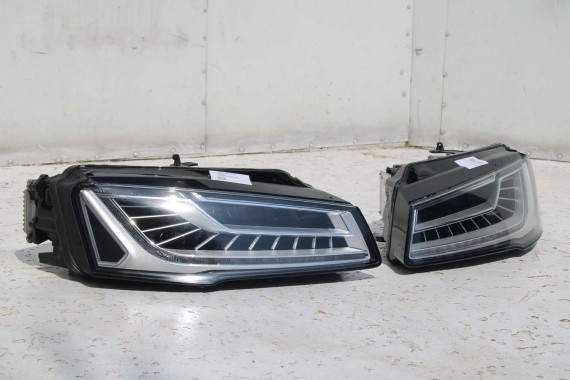 AUDI A8 4H LIFT PRZÓD Matrix maska błotniki zderzak pas przedni lampy wzmocnienie błotnik lampa LZ7G srebrny D4 4H0941035 L5L5