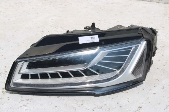 AUDI A8 4H LIFT PRZÓD Matrix maska błotniki zderzak pas przedni lampy wzmocnienie błotnik lampa LZ7G srebrny D4 4H0941035 L5L5