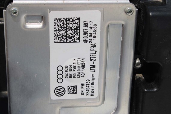 AUDI A8 4H LIFT PRZÓD Matrix maska błotniki zderzak pas przedni lampy wzmocnienie błotnik lampa LZ7G srebrny D4 4H0941035 L5L5