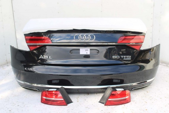 AUDI A8 4H LIFT ZDERZAK KLAPA TYŁ BAGAŻNIKA Matrix lampa LZ9Y czarny 4H0945095K 4H0945096K 4H0945093K 4H0945094K 4H0827023L L8L8