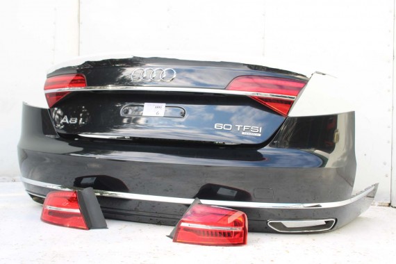 AUDI A8 4H LIFT ZDERZAK KLAPA TYŁ BAGAŻNIKA Matrix lampa LZ9Y czarny 4H0945095K 4H0945096K 4H0945093K 4H0945094K 4H0827023L L8L8