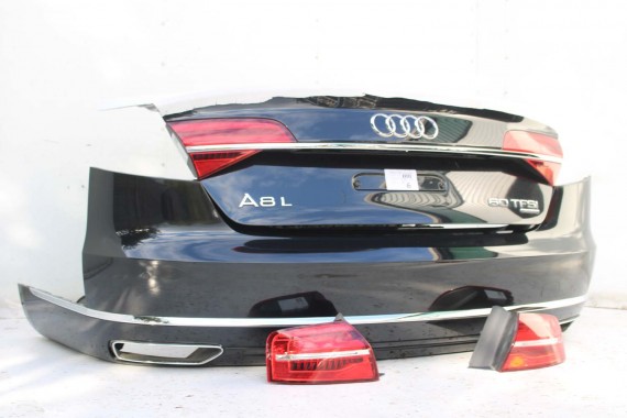 AUDI A8 4H LIFT ZDERZAK KLAPA TYŁ BAGAŻNIKA Matrix lampa LZ9Y czarny 4H0945095K 4H0945096K 4H0945093K 4H0945094K 4H0827023L L8L8