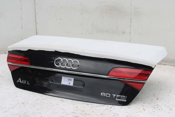 AUDI A8 4H LIFT ZDERZAK KLAPA TYŁ BAGAŻNIKA Matrix lampa LZ9Y czarny 4H0945095K 4H0945096K 4H0945093K 4H0945094K 4H0827023L L8L8