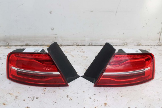 AUDI A8 4H LIFT ZDERZAK KLAPA TYŁ BAGAŻNIKA Matrix lampa LZ9Y czarny 4H0945095K 4H0945096K 4H0945093K 4H0945094K 4H0827023L L8L8