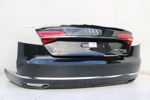 AUDI A8 4H LIFT ZDERZAK + KLAPA TYŁ BAGAŻNIKA Matrix lampa LY9T czarny 4H0945095K 4H0945096K 4H0945093K 4H0945094K 4H0827023L d4