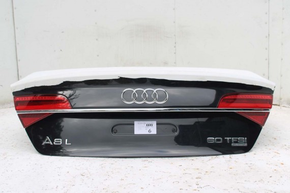 AUDI A8 4H LIFT ZDERZAK + KLAPA TYŁ BAGAŻNIKA Matrix lampa LY9T czarny 4H0945095K 4H0945096K 4H0945093K 4H0945094K 4H0827023L d4