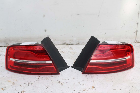 AUDI A8 4H LIFT ZDERZAK + KLAPA TYŁ BAGAŻNIKA Matrix lampa LY9T czarny 4H0945095K 4H0945096K 4H0945093K 4H0945094K 4H0827023L d4