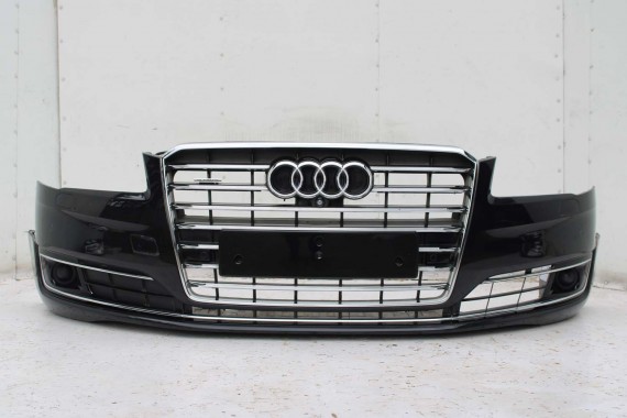 AUDI A8 4H LIFT PRZÓD Matrix maska błotniki zderzak pas przedni lampy wzmocnienie błotnik lampa LZ9Y czarny D4 4H0941035 L8L8 FL