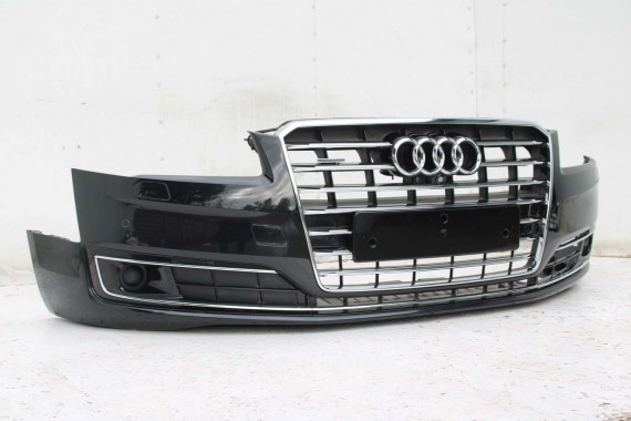 AUDI A8 4H LIFT PRZÓD Matrix maska błotniki zderzak pas przedni lampy wzmocnienie błotnik lampa LZ9Y czarny D4 4H0941035 L8L8 FL