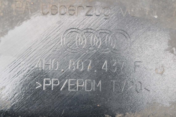 AUDI A8 4H LIFT PRZÓD Matrix maska błotniki zderzak pas przedni lampy wzmocnienie błotnik lampa LZ9Y czarny D4 4H0941035 L8L8 FL