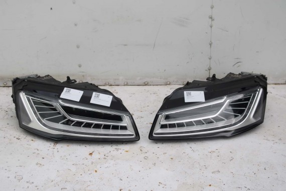 AUDI A8 4H LIFT PRZÓD Matrix maska błotniki zderzak pas przedni lampy wzmocnienie błotnik lampa LZ9Y czarny D4 4H0941035 L8L8 FL