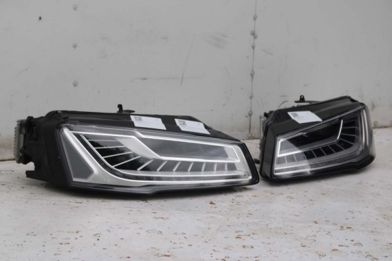 AUDI A8 LIFT LAMPY PRZÓD Matrix 4H0941035 4H0941036 przednia LAMPA LED D4 4H przednie 4H0941783 4H0941784 4H0941783C 4H0941784C