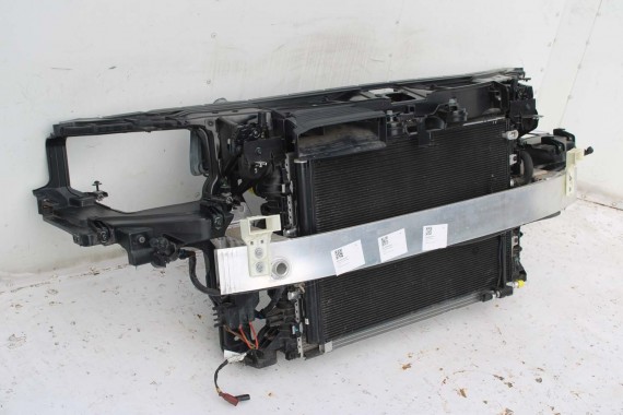 AUDI A8 4H LIFT PAS PRZEDNI PRZÓD 4.0 TFSi WZMOCNIENIE BELKA CHŁODNICE WENTYLATORY 4H0959455AC 4H0959455AB 4H0121251B 4H0260401F