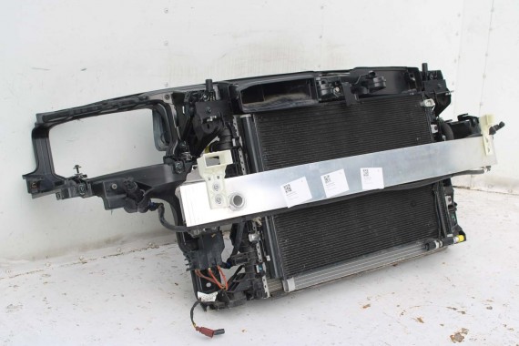 AUDI A8 4H LIFT PAS PRZEDNI PRZÓD 4.0 TFSi WZMOCNIENIE BELKA CHŁODNICE WENTYLATORY 4H0959455AC 4H0959455AB 4H0121251B 4H0260401F