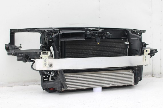 AUDI A8 4H LIFT PAS PRZEDNI PRZÓD WZMOCNIENIE + BELKA + CHŁODNICE WENTYLATORY FL 8K0145805E 4H0959455AC 4H0959455AB 4H0121251C