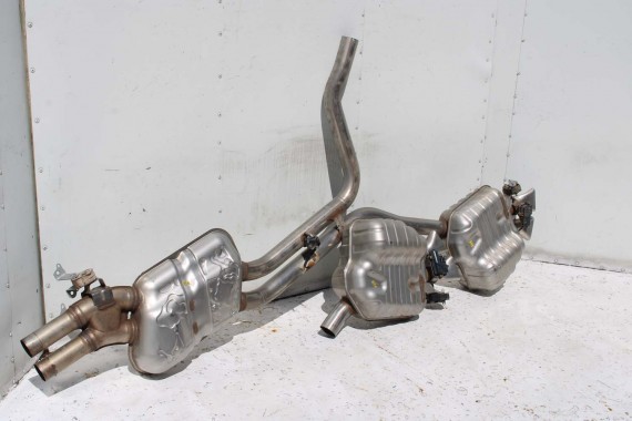 AUDI A8 WYDECH TŁUMIK 4.0 TFSi 4H0253078BK 4H0253611Q 4H0253612Q 4H0253411F 4H D4 4H0253409N 4H0253409BB 4H0253078BK 4H0253611Q