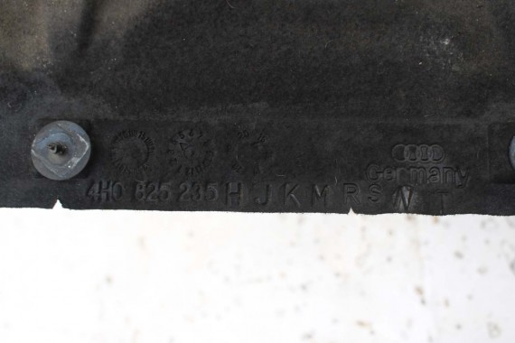 AUDI A8 OSŁONA PODŁOGI POD SILNIK 4H0825235H 4H0825236N skrzynię  4H D4 podwozia 4H0825235J 4H0825236L 4H0 825 235 4H0 825 236