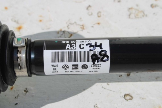 AUDI A6 A7 A8 Q5 PÓŁOŚ TYLNA TYŁ 8R0501203C 8R0 501 203 C 4G 4G8 4H LIFT 8R0501203C 8R0501203C 8R0501203C 8R0501203C 8R0501203C