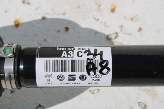 AUDI A6 A7 A8 Q5 PÓŁOŚ TYLNA TYŁ 8R0501203C 8R0 501 203 C 4G 4G8 4H LIFT 8R0501203C 8R0501203C 8R0501203C 8R0501203C 8R0501203C