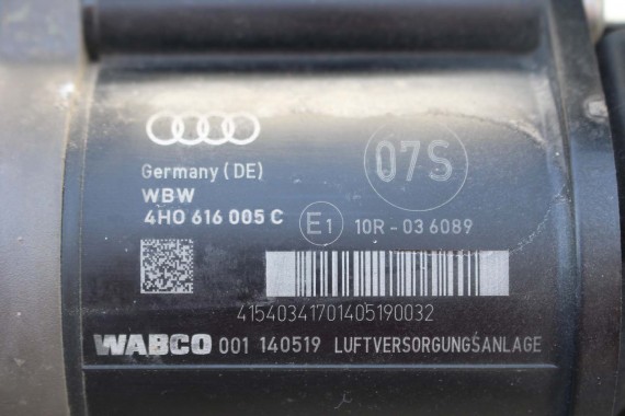 AUDI A8 S8 KOMPRESOR 4H0616005C 4H0616005D 4H0 616 005 POMPA SPRĘŻARKA ZAWIESZENIA 4H agregat d4 4H0616005C 4H0616005D 4H0616005