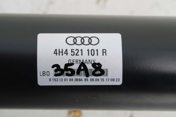 AUDI A8 WAŁ KARDANA 4H4521101R 4H4521101H 4H4521101D LIFT LONG 4H4521101F 4H4521101B 4H4521101R 4H4521101R 4H4521101R 4H4521101R