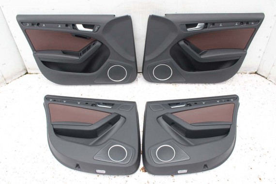 AUDI A5 SPORTBACK BOCZEK BOCZKI DRZWI drzwiowe tapicerka skóra czarny 8T 8T8 8T1867103 8T1867104 8T8867103 8T8867104 8T1867103