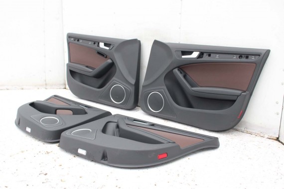 AUDI A5 SPORTBACK BOCZEK BOCZKI DRZWI drzwiowe tapicerka skóra czarny 8T 8T8 8T1867103 8T1867104 8T8867103 8T8867104 8T1867103