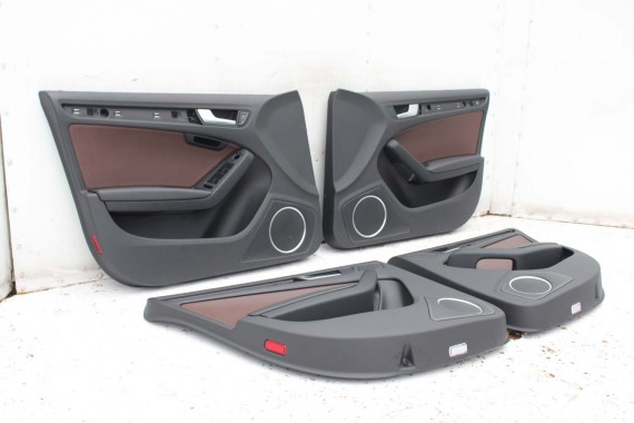 AUDI A5 SPORTBACK BOCZEK BOCZKI DRZWI drzwiowe tapicerka skóra czarny 8T 8T8 8T1867103 8T1867104 8T8867103 8T8867104 8T1867103