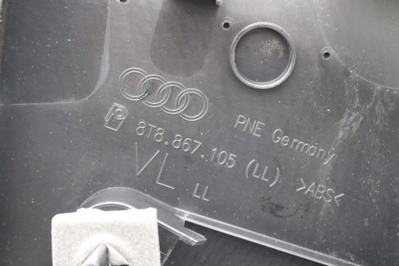 AUDI A5 SPORTBACK BOCZEK BOCZKI DRZWI drzwiowe tapicerka skóra czarny 8T 8T8 8T1867103 8T1867104 8T8867103 8T8867104 8T1867103