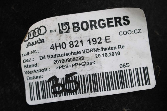 AUDI A8 4H NADKOLE PRZEDNIE PRZÓD 4H0821171L 4H0821172L 4H0821191E 4H0821192E 4H0821171 4H0821171 4H0821172 4H0821191 4H0821192