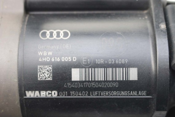 AUDI A8 KOMPRESOR 4H0616005D 4H0616005C 4H0 616 005 D POMPA SPRĘŻARKA ZAWIESZENIA 4H agregat d4 LIFT FL 4H0616005D 4H0616005C