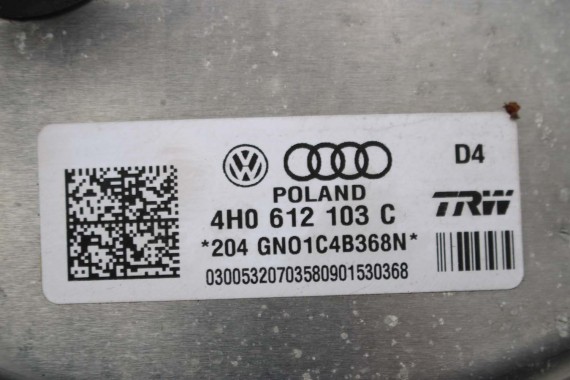 AUDI A8 4H SERWO 4H0612103C + POMPA HAMULCOWA hamulca z pompą VwAG 8K0611021 8K0611301A 8K0611357 D4 4H0 612 103 C 4H0 612 107