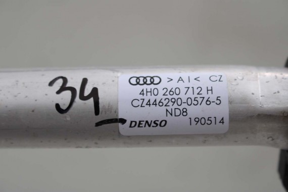 AUDI A8 RURKI KLIMATYZACJI 4H1260713S 4H0260712H KLIMY PRZEWÓD RURKA RUREK BENZYNA 4H1260713S 4H0260712F 4H0260712G 4H0260712H