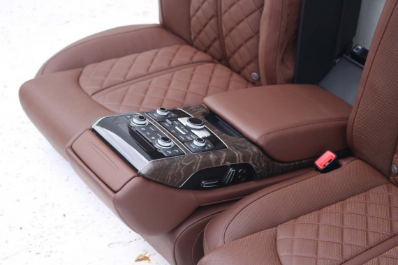 AUDI A8 LONG FOTELE KOMPLET FOTELI siedzeń siedzenia tapicerka 4H D4 4H0 4H4 wentylowane przód + tył przód FL LIFT