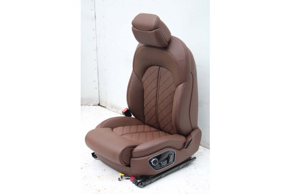 AUDI A8 LONG FOTELE KOMPLET FOTELI siedzeń siedzenia tapicerka 4H D4 4H0 4H4 wentylowane przód + tył przód FL LIFT